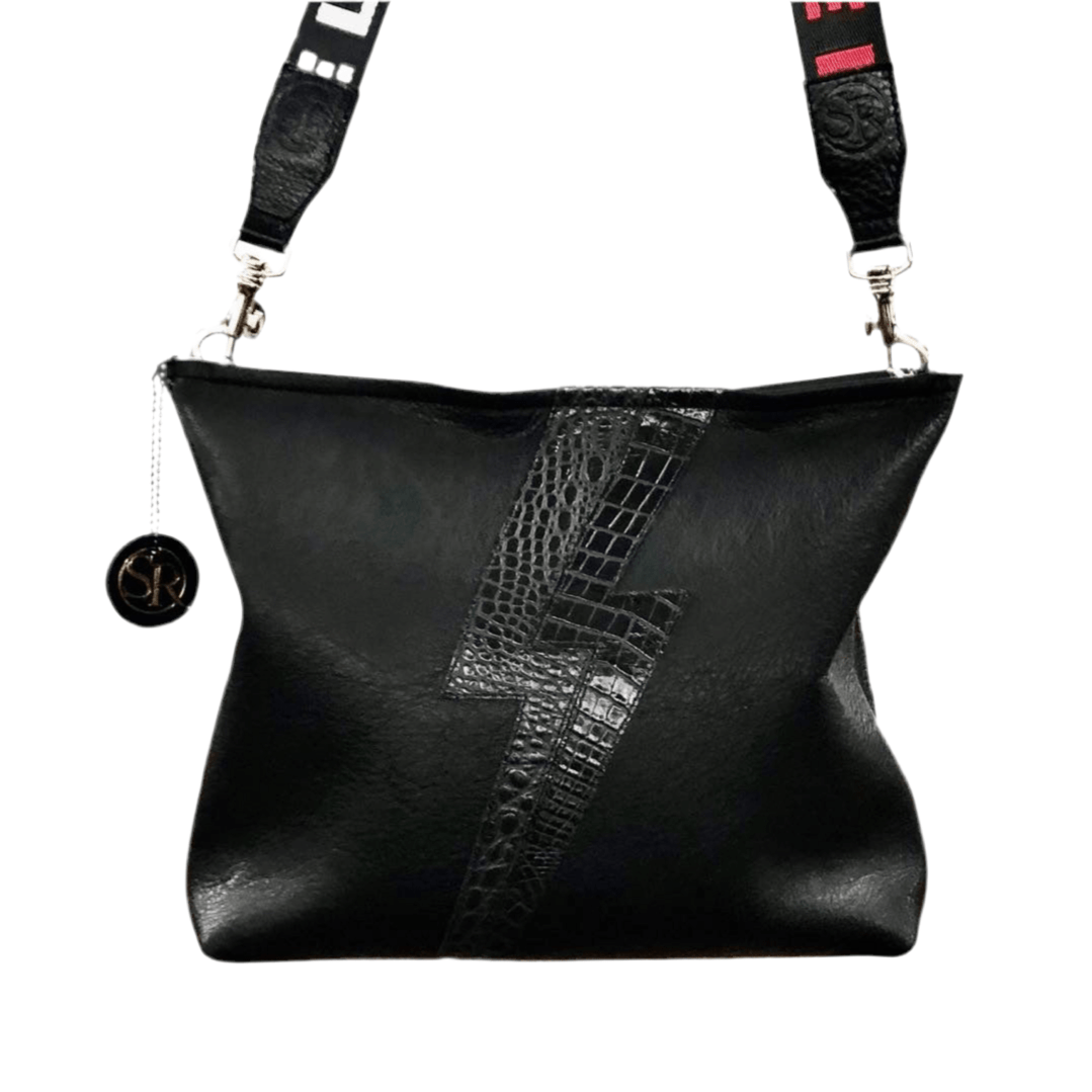 Blondie Hobo - Black Lightning Bolt | Seam Reap Bags