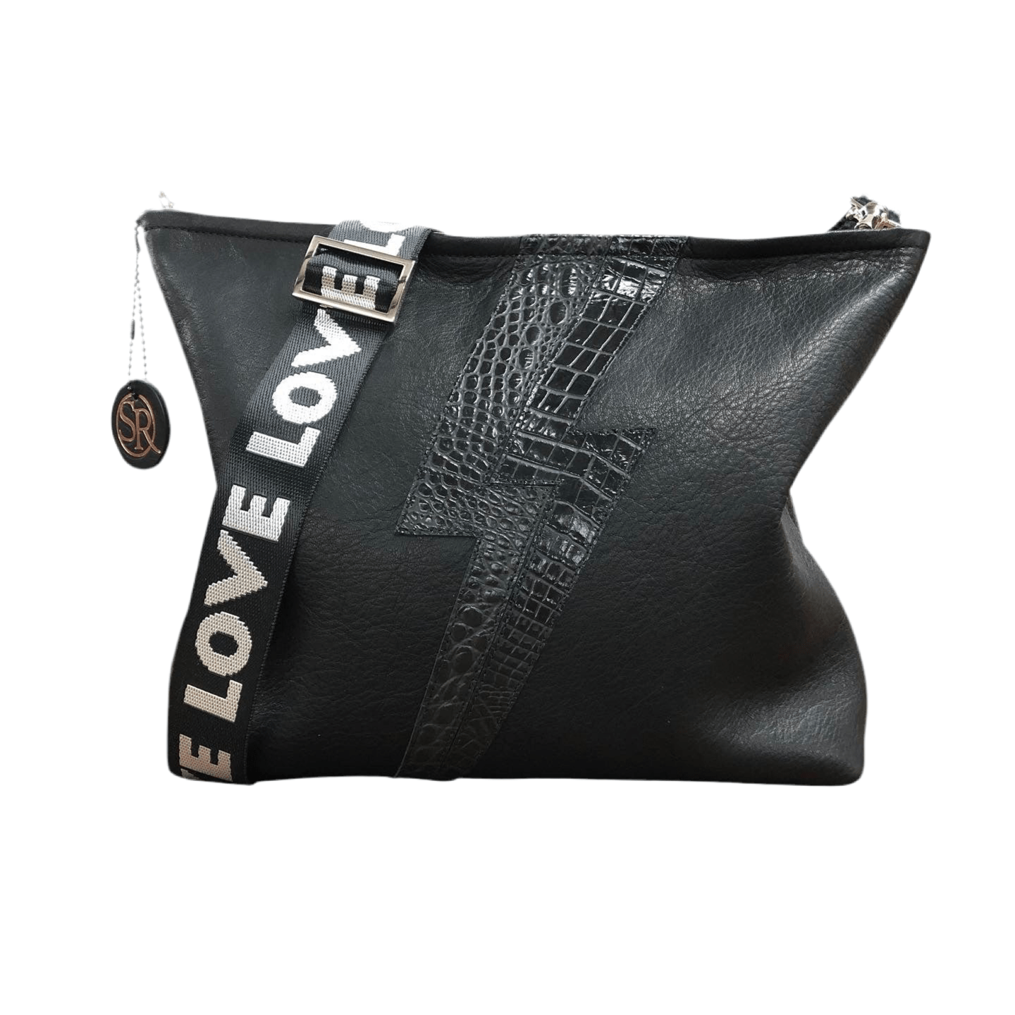 Blondie Hobo - Black Lightning Bolt | Seam Reap Bags