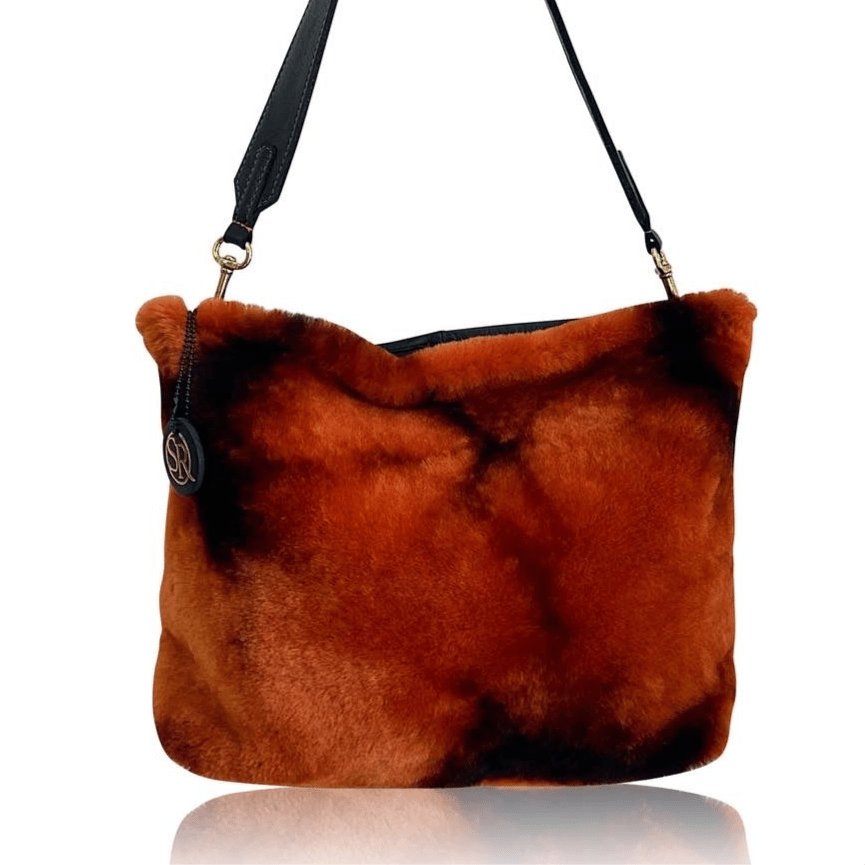 “Blondie” Hobo Shearling | Seam Reap - Luxury Handmade Leather Handbags, Purses & Totes