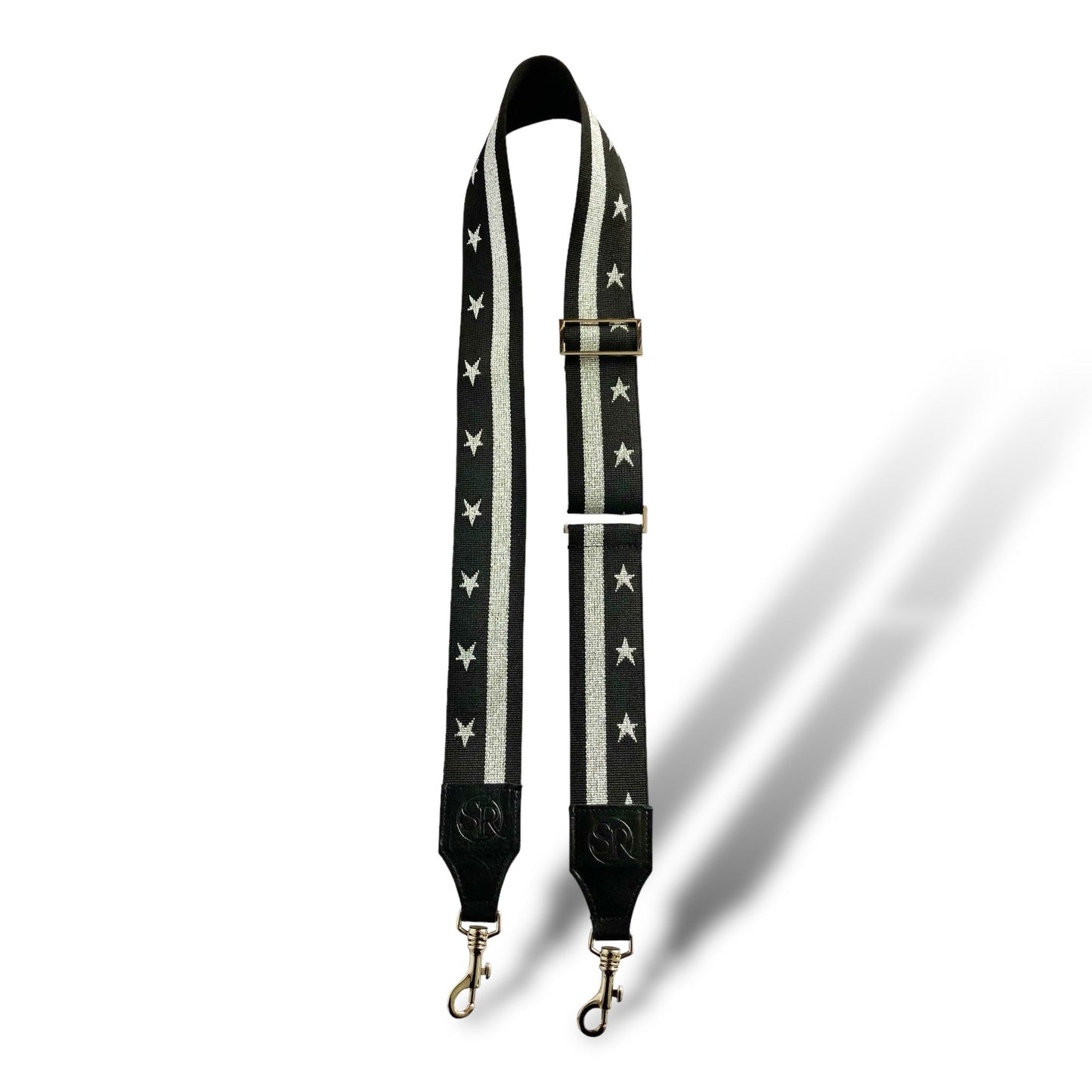 Silver Star Reflective Bag Strap | Seam Reap - Luxury Handmade Leather Handbags, Purses & Totes