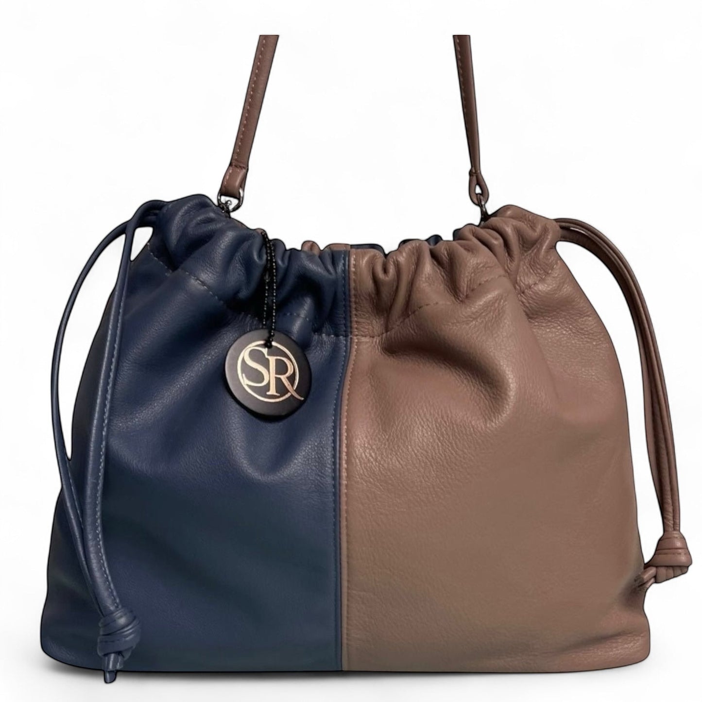 The “Cocteau” Collection Mocha Blue | Seam Reap Bags