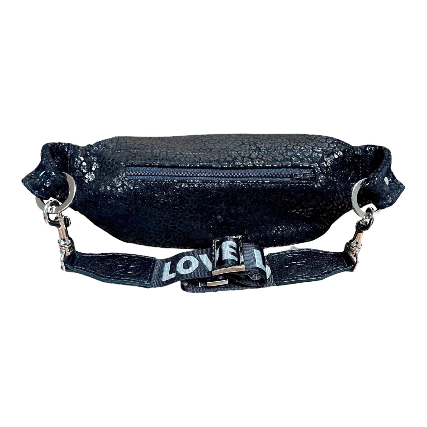 The “Jett” Bumbag Gold Silver | Seam Reap Bags