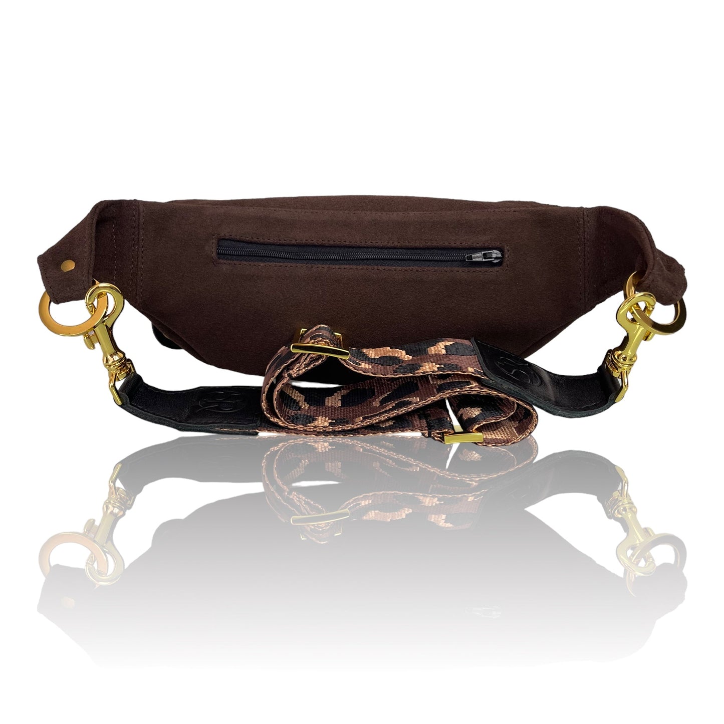The “Jett” Bumbag Nutella Bolt | Seam Reap - Luxury Handmade Leather Handbags, Purses & Totes