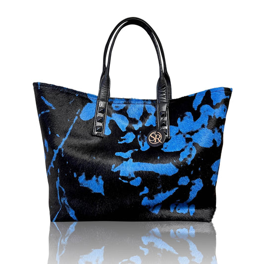 Abstract “Mazzy” Tote | Seam Reap - Luxury Handmade Leather Handbags, Purses & Totes
