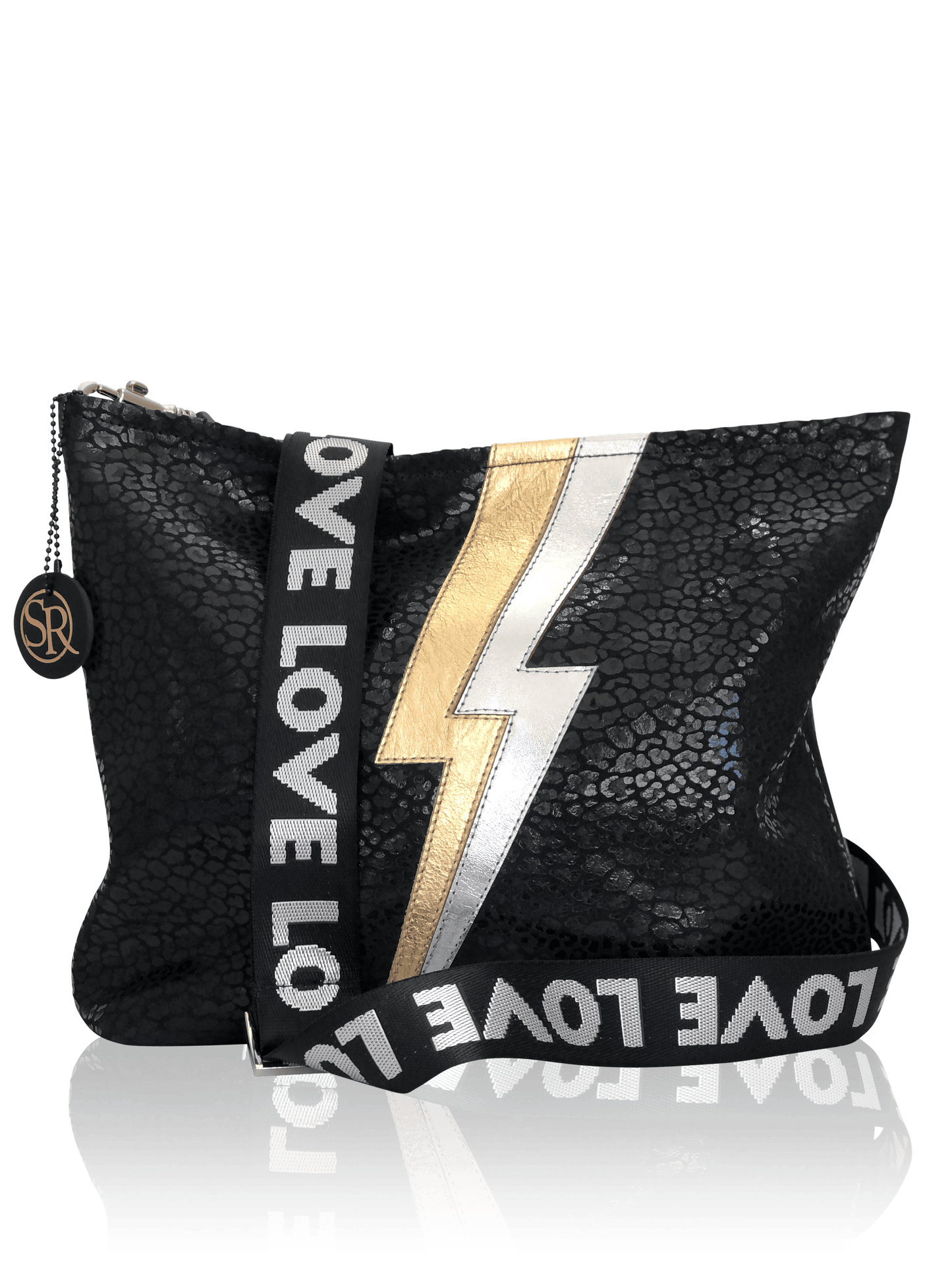 “Blondie” Hobo Lightning Bolt | Seam Reap - Luxury Handmade Leather Handbags, Purses & Totes