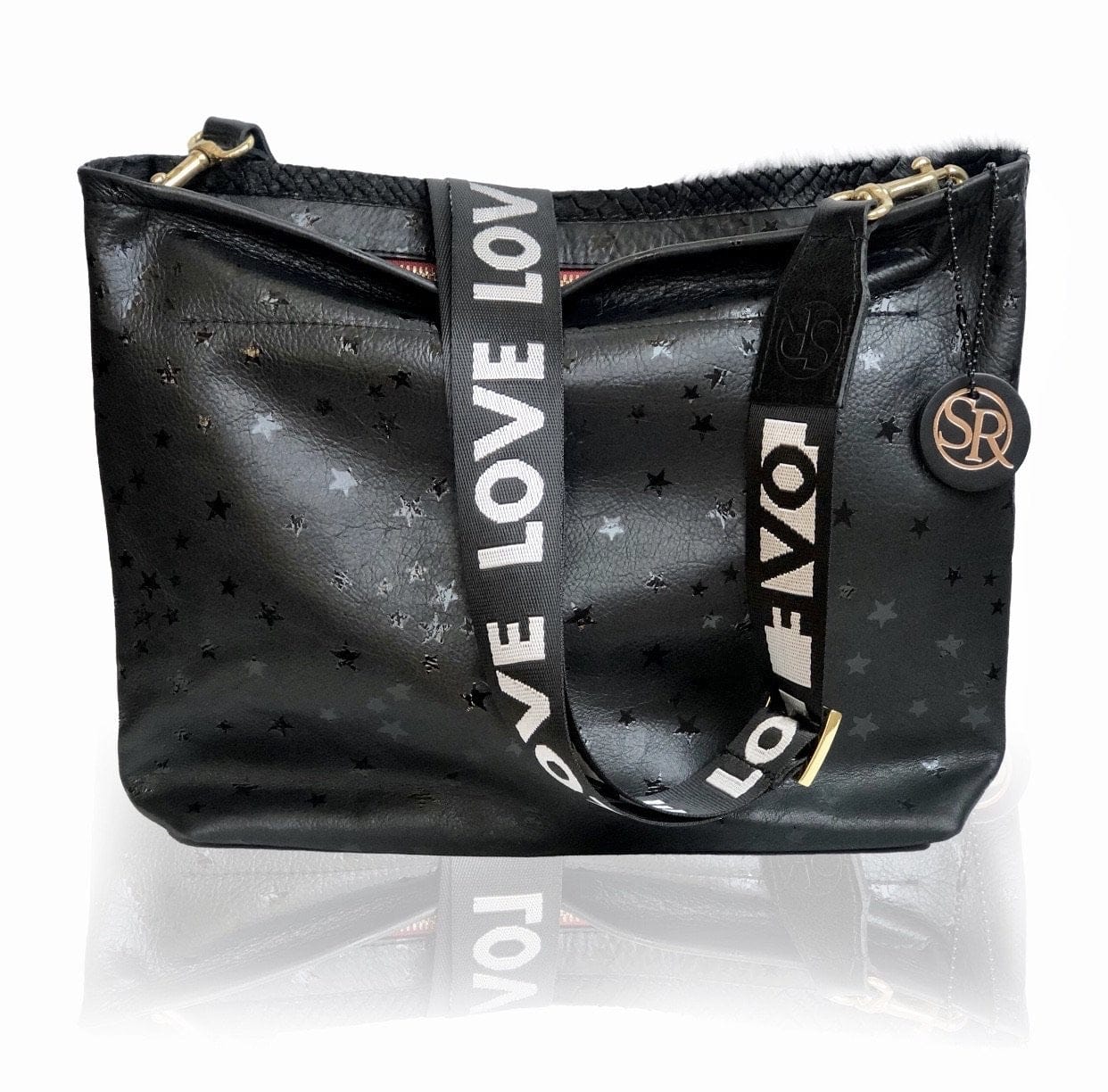 “Blondie” Hobo Lightning Bolt | Seam Reap - Luxury Handmade Leather Handbags, Purses & Totes