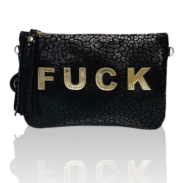 Fuck Clutch | Seam Reap - Luxury Handmade Leather Handbags, Purses & Totes