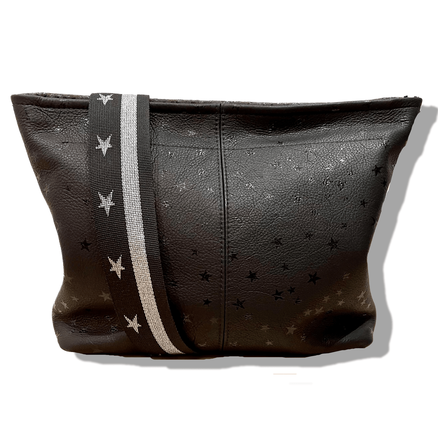 Grey Leopard “Blondie” Hobo | Seam Reap - Luxury Handmade Leather Handbags, Purses & Totes