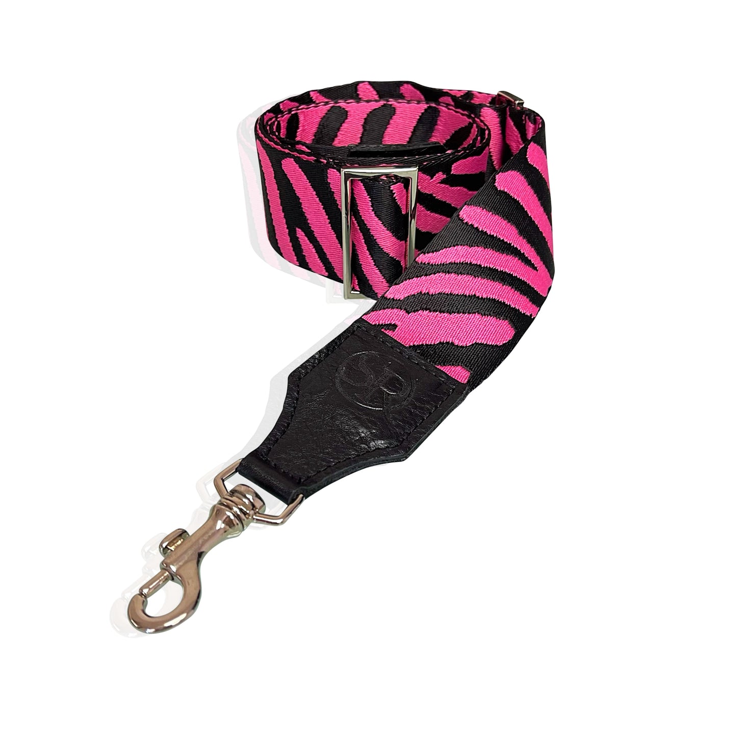 Pink Zebra Bag Strap | Seam Reap - Luxury Handmade Leather Handbags, Purses & Totes