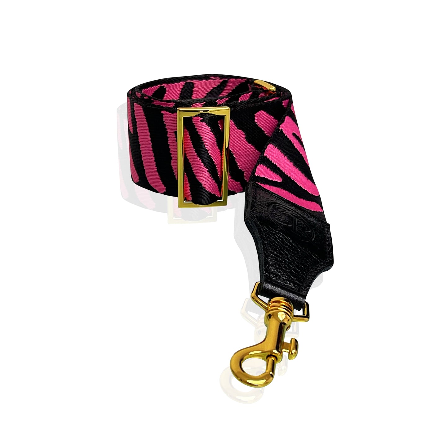 Pink Zebra Bag Strap | Seam Reap - Luxury Handmade Leather Handbags, Purses & Totes