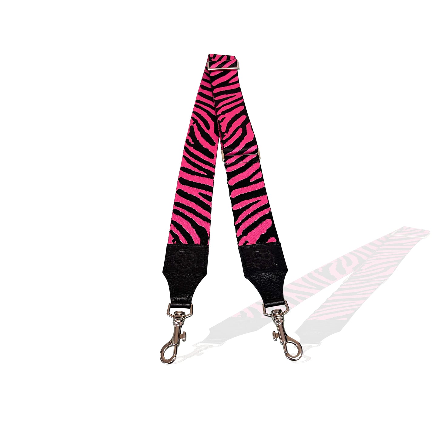 Pink Zebra Bag Strap | Seam Reap - Luxury Handmade Leather Handbags, Purses & Totes