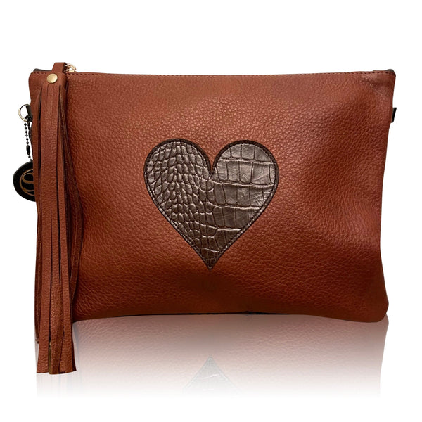 The “Khara” Clutch | Seam Reap - Luxury Handmade Leather Handbags, Purses & Totes