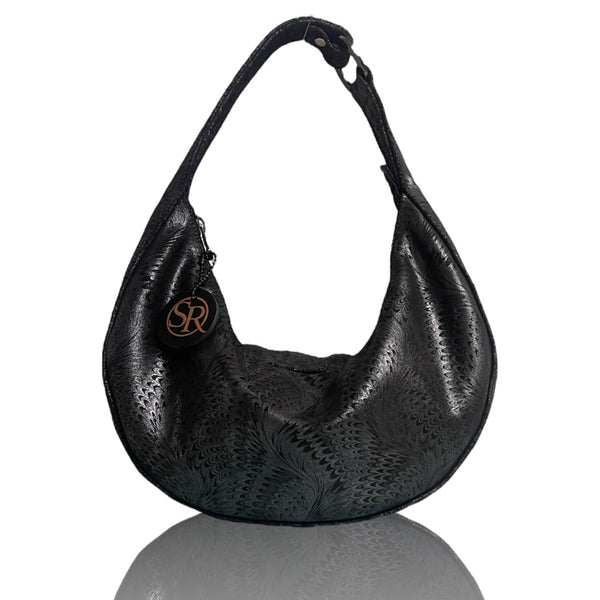 The “Queen” Collection Feathered | Seam Reap - Luxury Handmade Leather Handbags, Purses & Totes