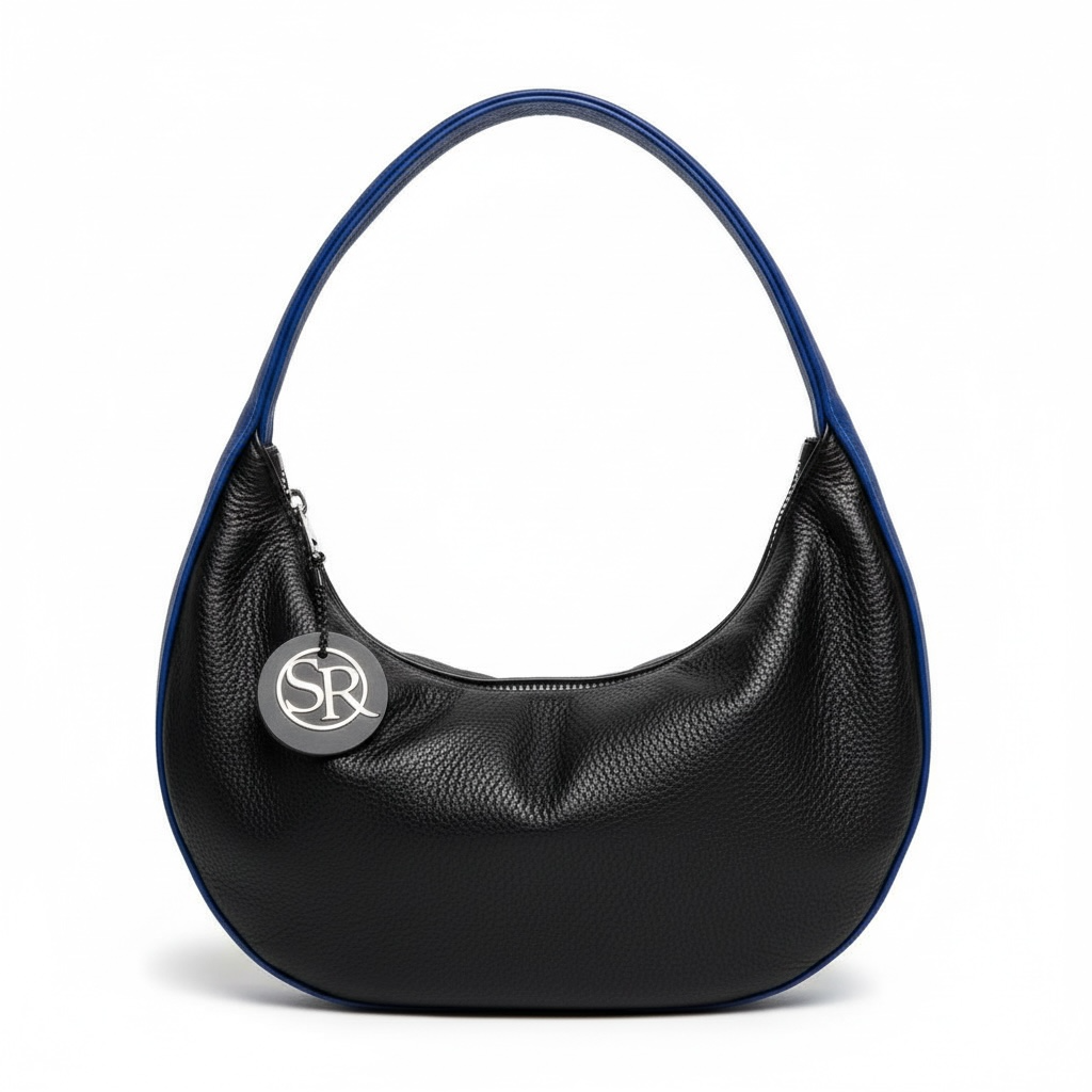 The “Queen” Collection Black/Blue Color Block 50% off