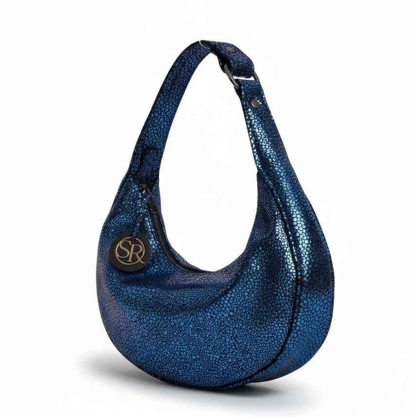 Queen Purse - Blue Stingray