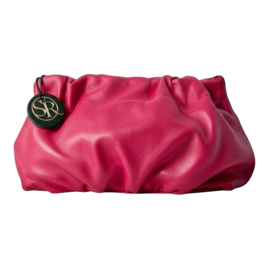 Babooshka Clutch - Fuchsia Leather