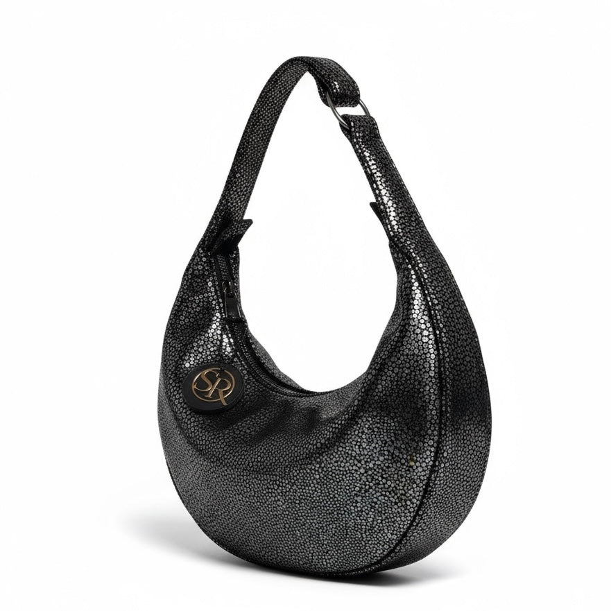 Queen Purse - Black Stingray
