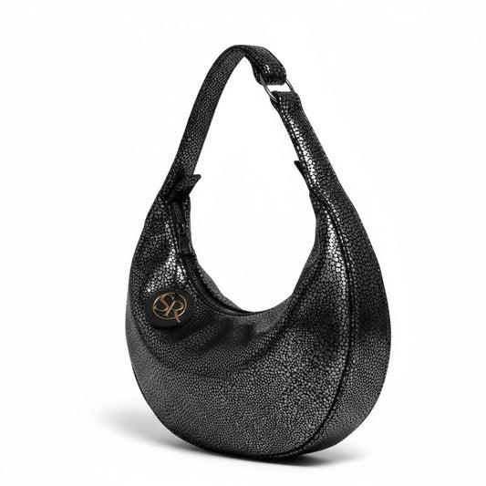 Queen Purse - Black Stingray