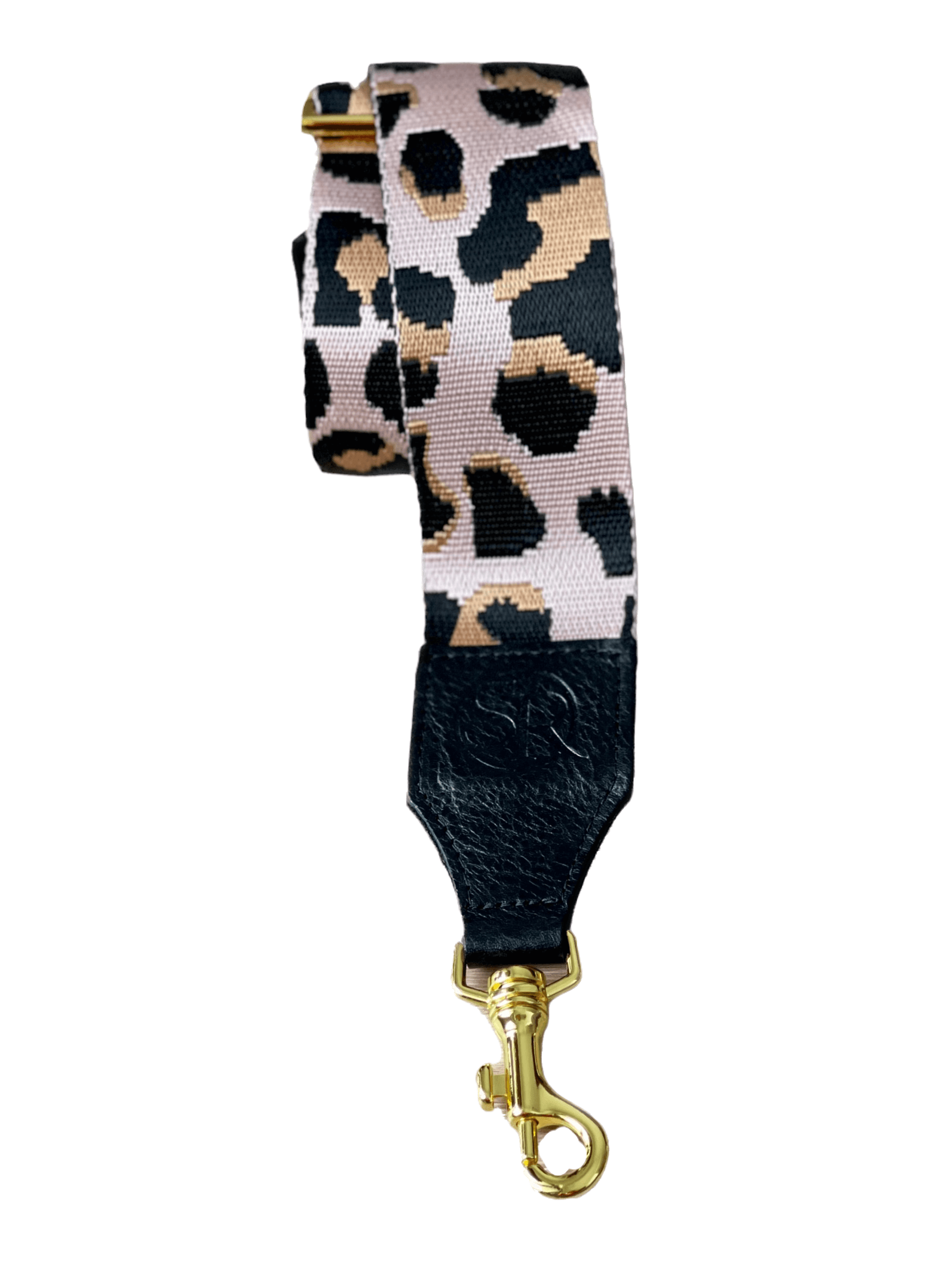 Blush Leopard Bag Strap | Seam Reap - Luxury Handmade Leather Handbags, Purses & Totes