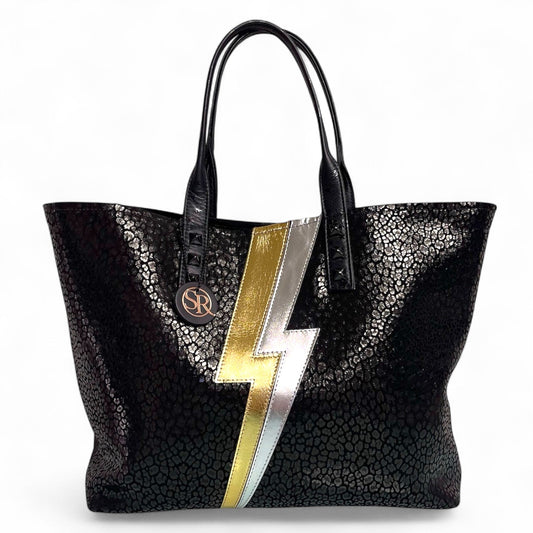 Lightning Bolt “Mazzy” Tote | Seam Reap Bags