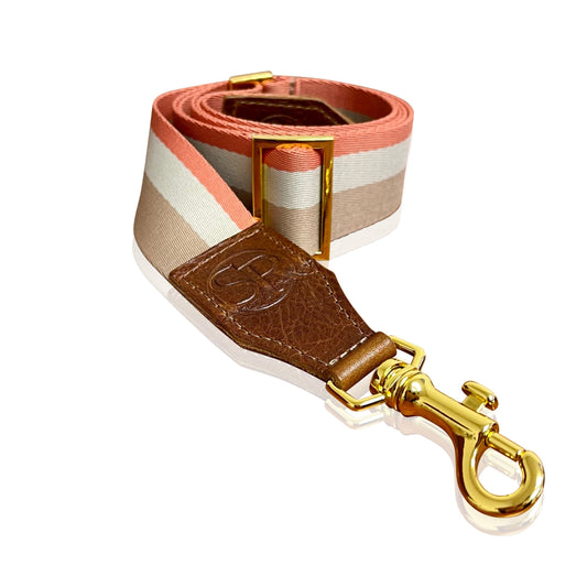 Orange and Tan Bag Strap | Seam Reap - Luxury Handmade Leather Handbags, Purses & Totes