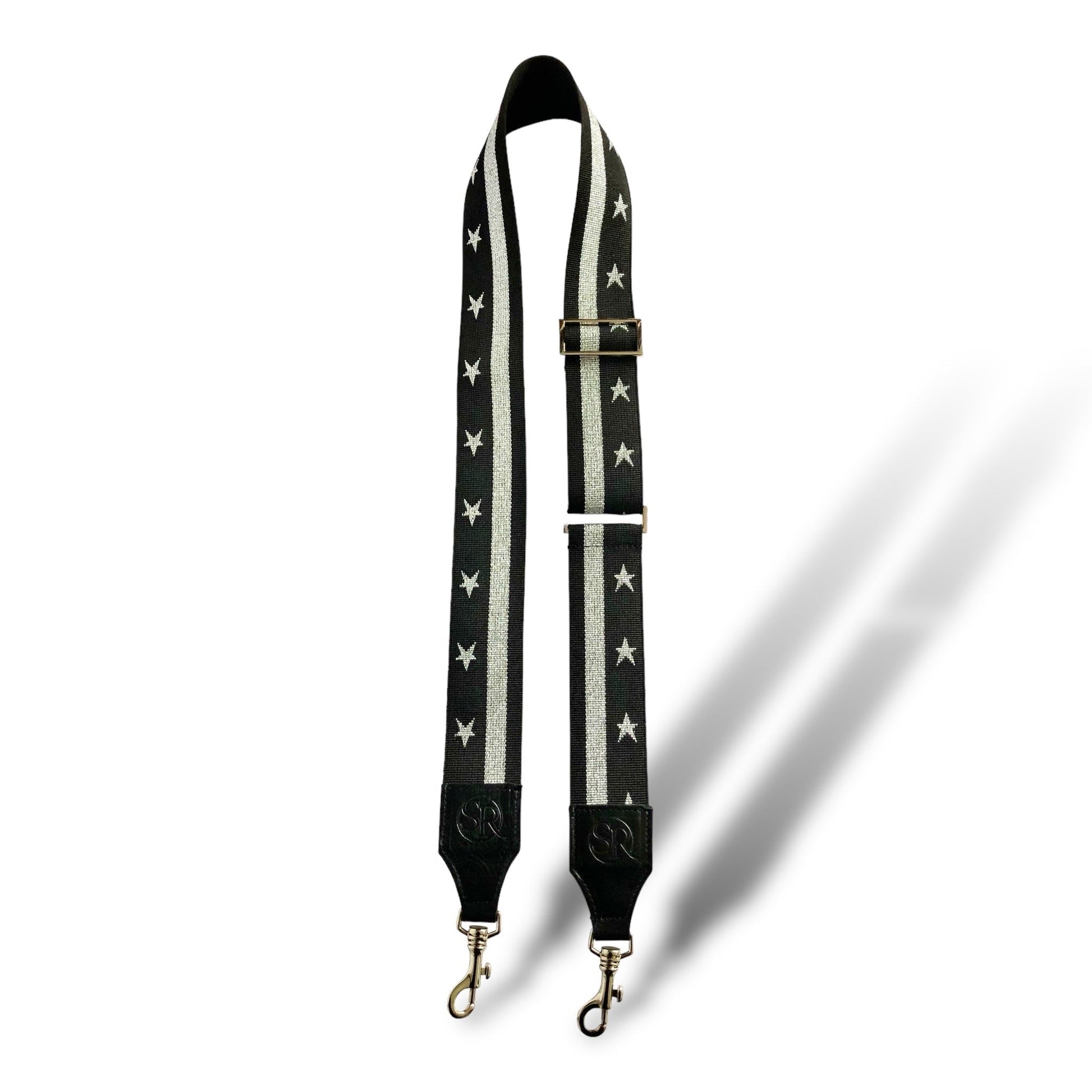 Silver Star Reflective Bag Strap | Seam Reap - Luxury Handmade Leather Handbags, Purses & Totes
