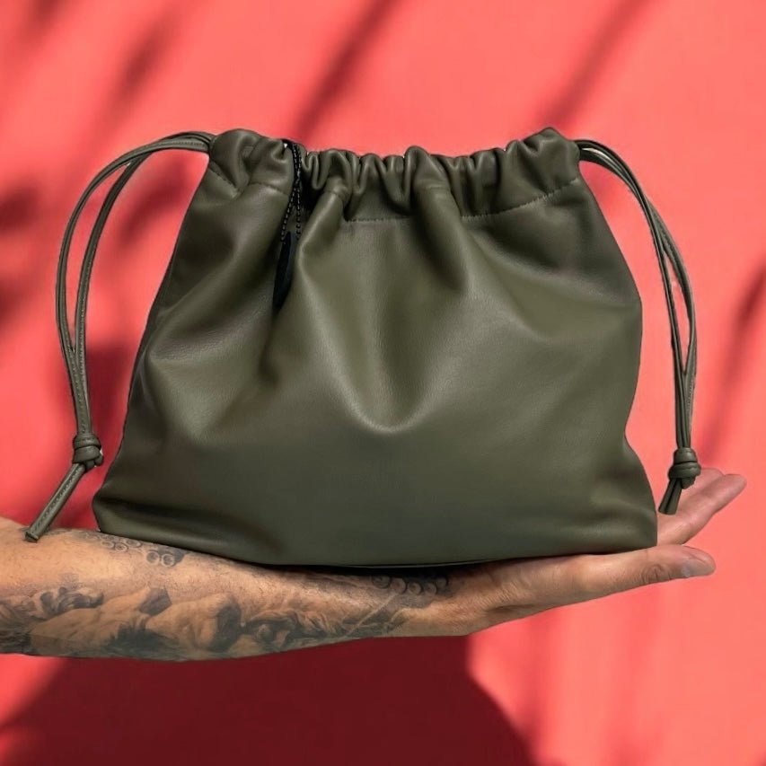 The “Cocteau” Collection Mocha Blue | Seam Reap - Luxury Handmade Leather Handbags, Purses & Totes
