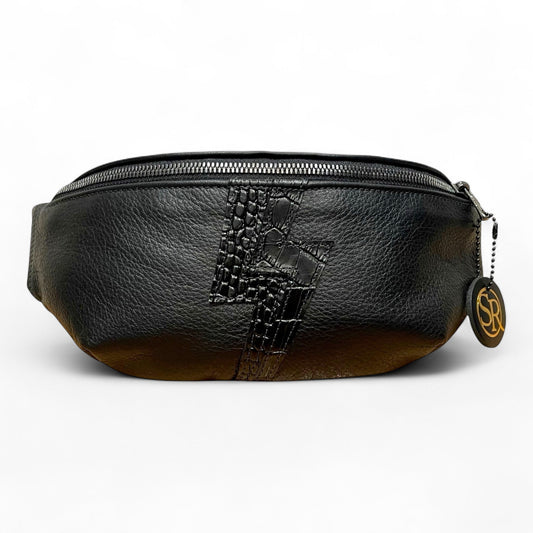 The “Jett” Bumbag Black Bolt | Seam Reap Bags