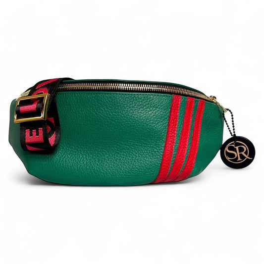 The “Jett” Bumbag Emerald Green | Seam Reap Bags