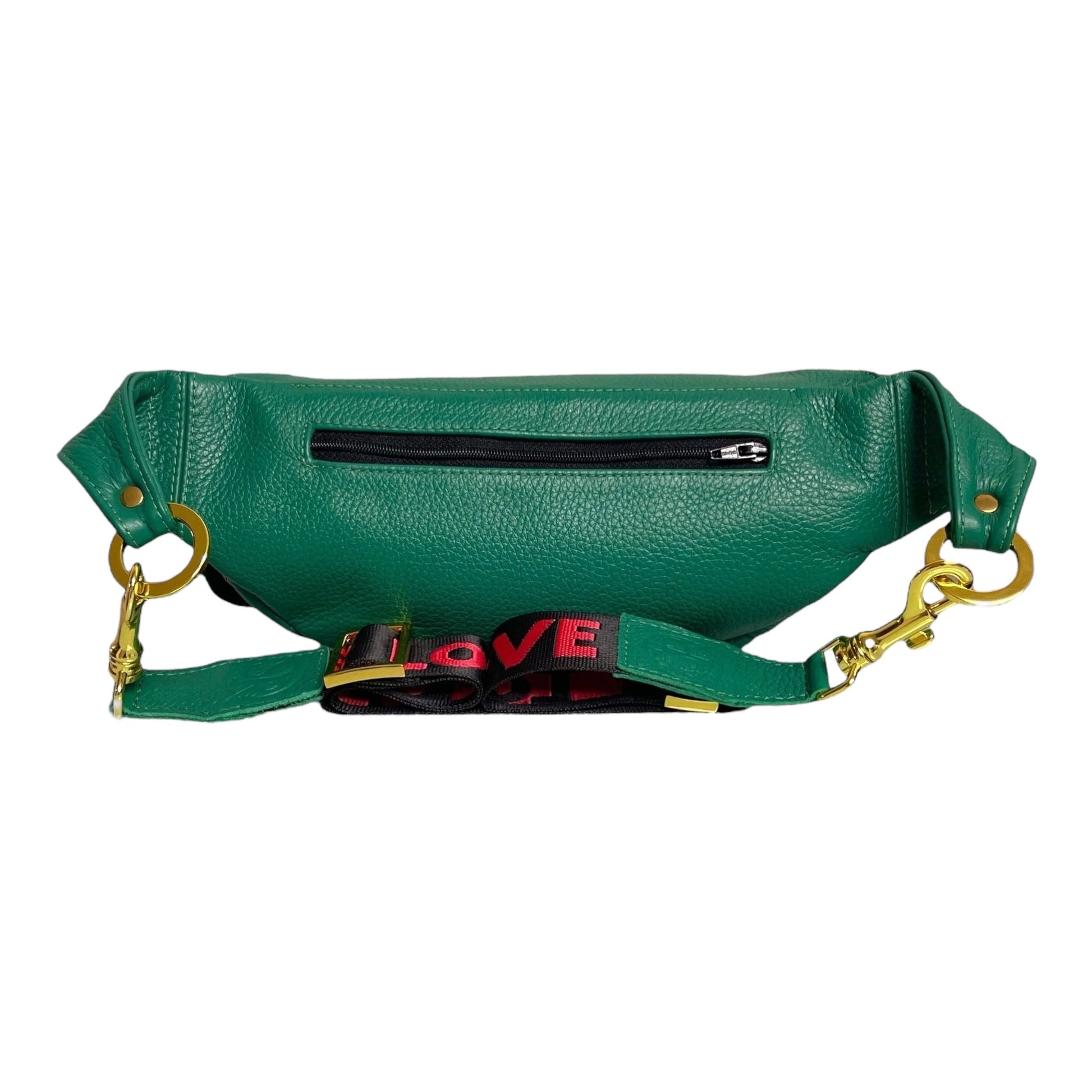The “Jett” Bumbag Emerald Green | Seam Reap Bags