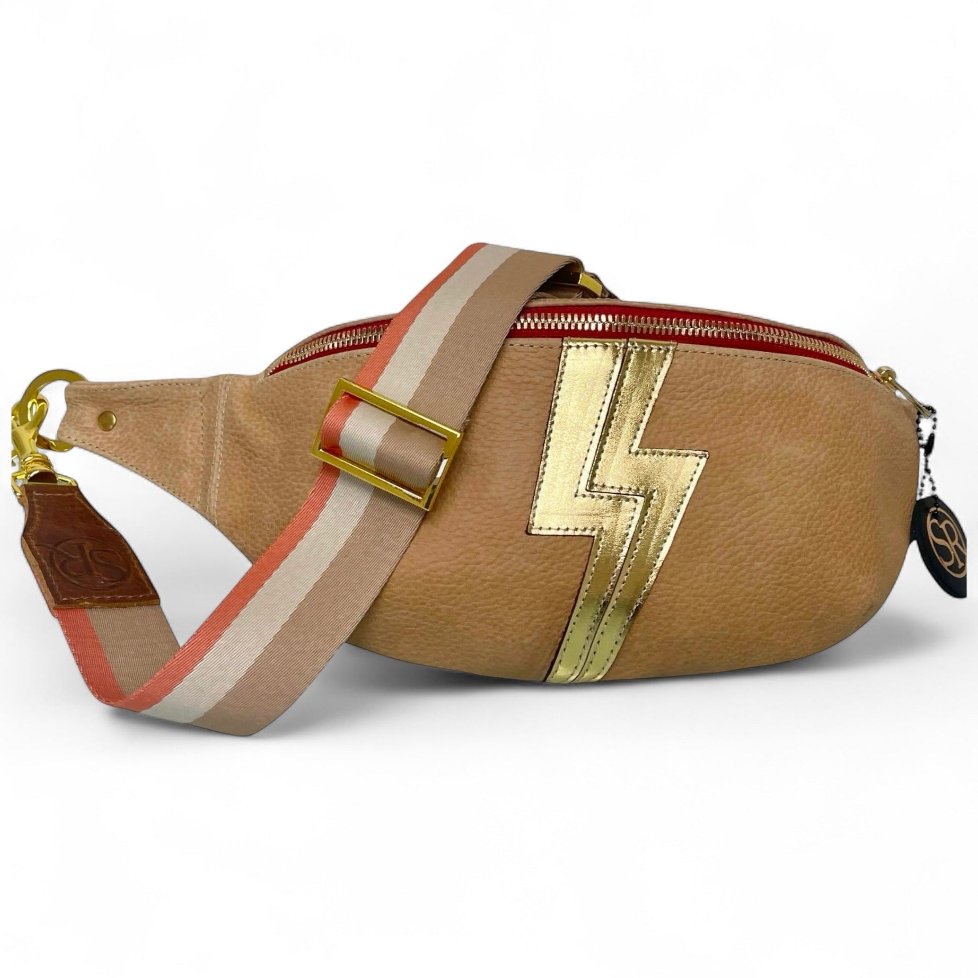 The “Jett” Bumbag Gold Bolt | Seam Reap Bags