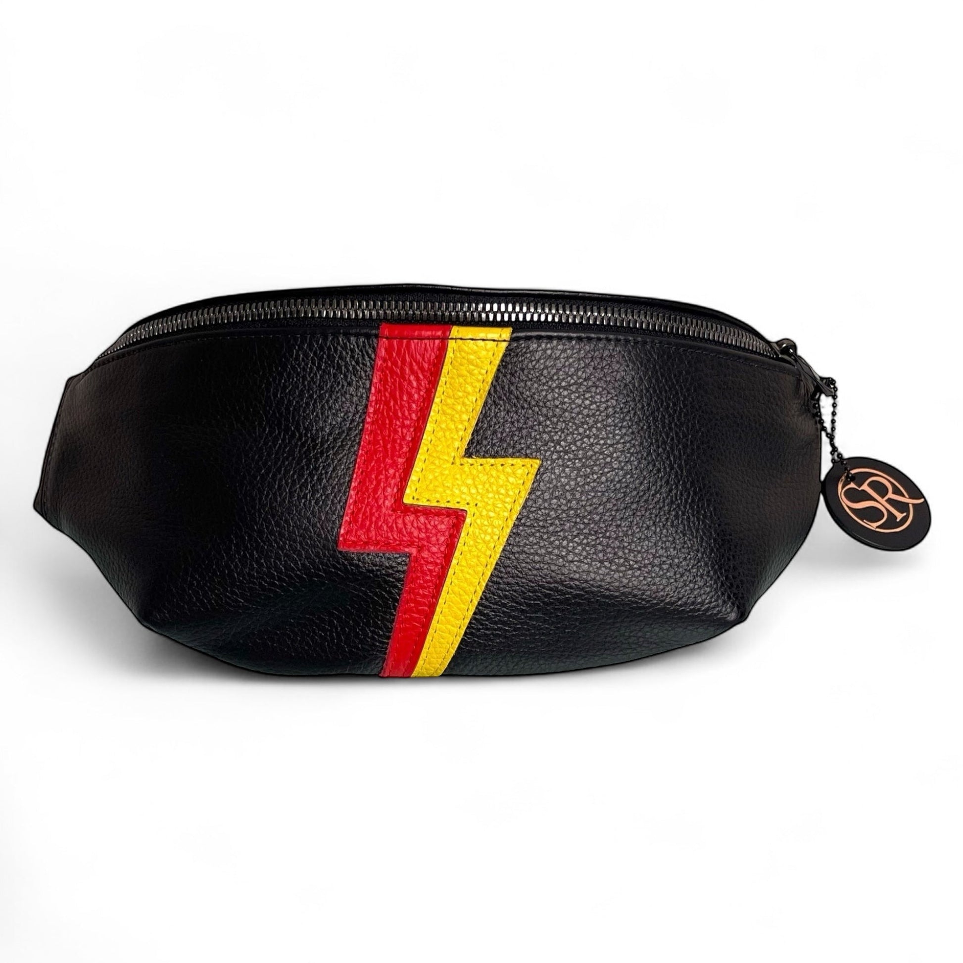 The “Jett” Bumbag Red/Yellow Bolts | Seam Reap Bags