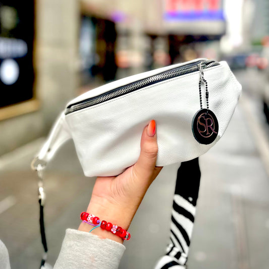 The “Jett” Bumbag White | Seam Reap Bags