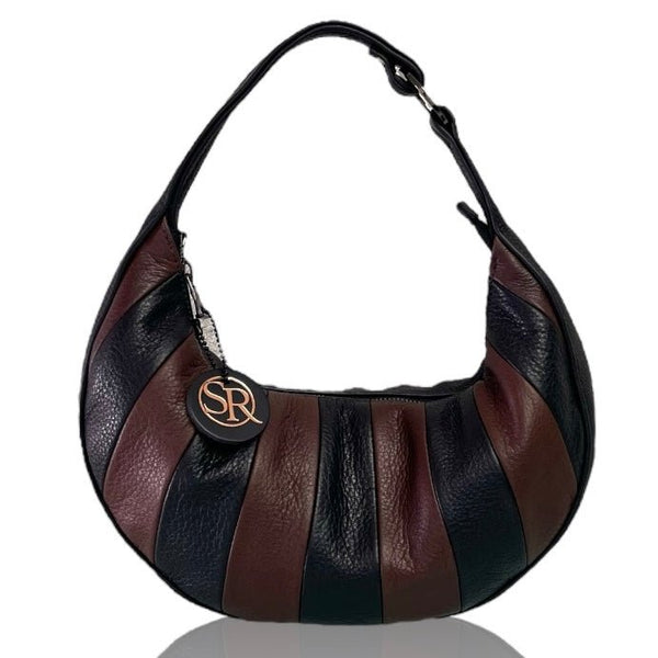 The “Queen” Collection Black & Brown Patchwork | Seam Reap Bags