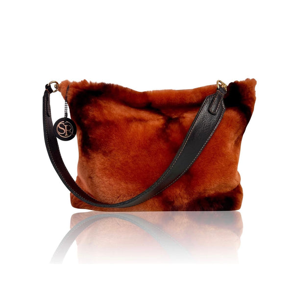 “Blondie” Hobo Shearling | Seam Reap - Luxury Handmade Leather Handbags, Purses & Totes
