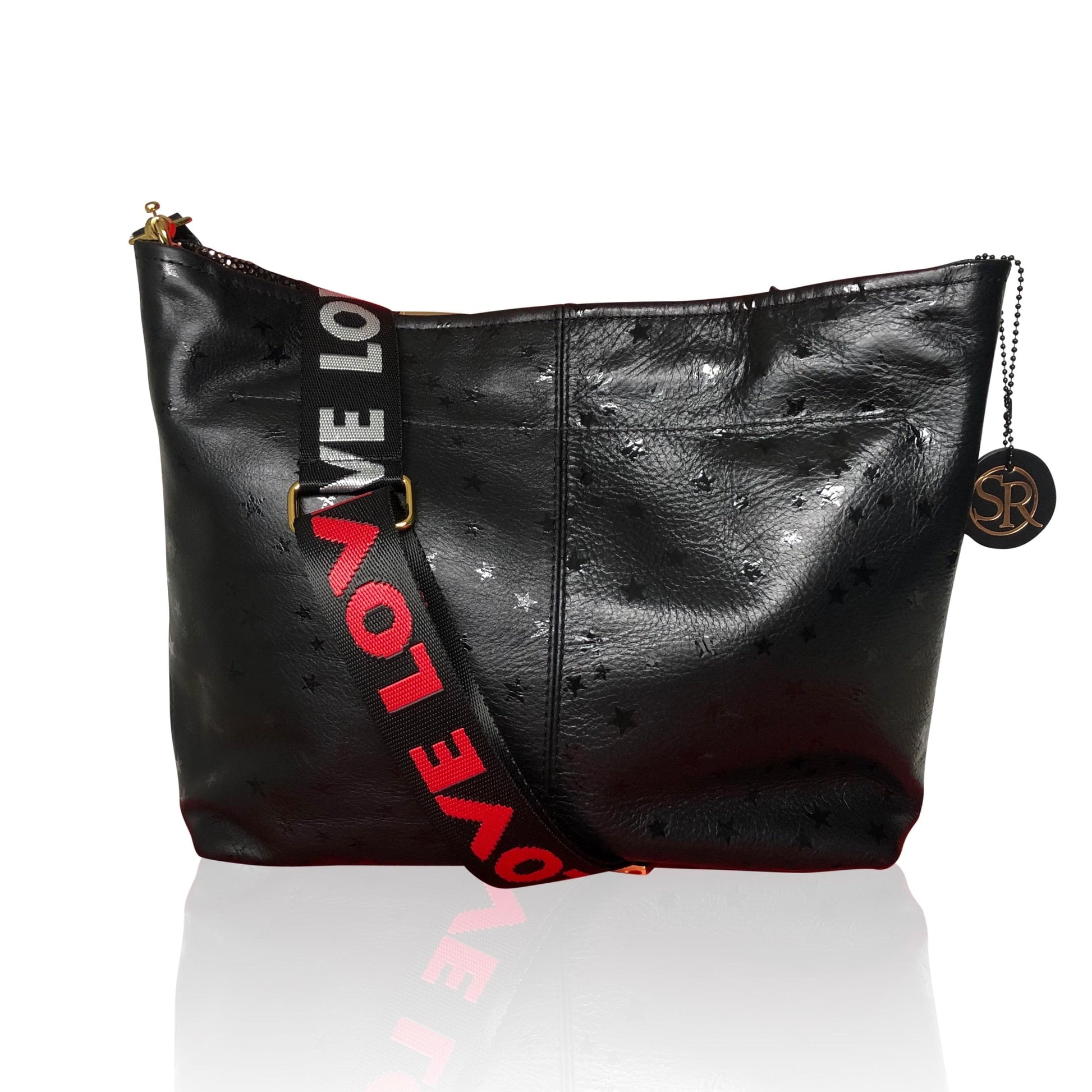 "Blondie" Hobo Stingray Lightning Bolt | Seam Reap - Luxury Handmade Leather Handbags, Purses & Totes