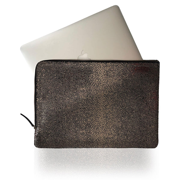 Laptop Sleeve, Stingray | Seam Reap - Luxury Handmade Leather Handbags, Purses & Totes