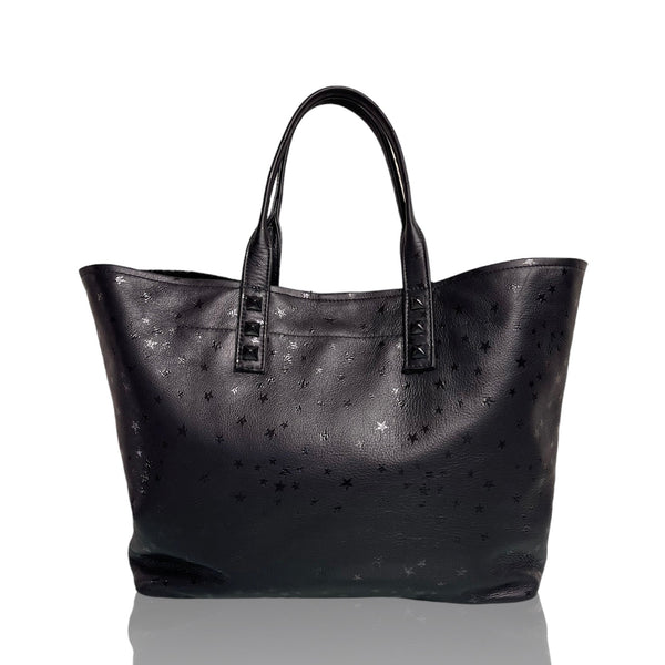 Lightning Bolt “Mazzy” Tote | Seam Reap - Luxury Handmade Leather Handbags, Purses & Totes