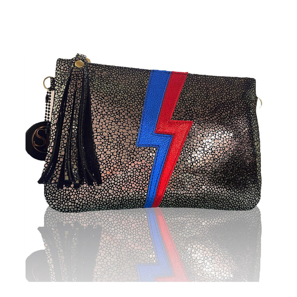 Medium “Ziggy” Bowie Clutch | Seam Reap - Luxury Handmade Leather Handbags, Purses & Totes