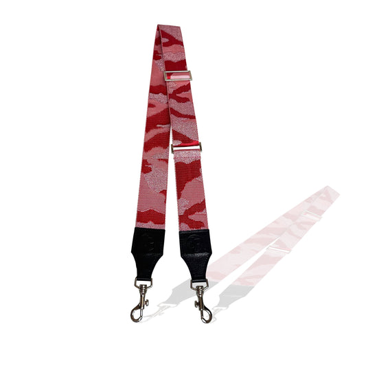 Pink Camo Bag Strap | Seam Reap - Luxury Handmade Leather Handbags, Purses & Totes