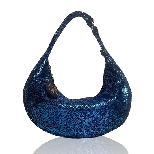 The “Queen” Collection Blue Stingray | Seam Reap - Luxury Handmade Leather Handbags, Purses & Totes
