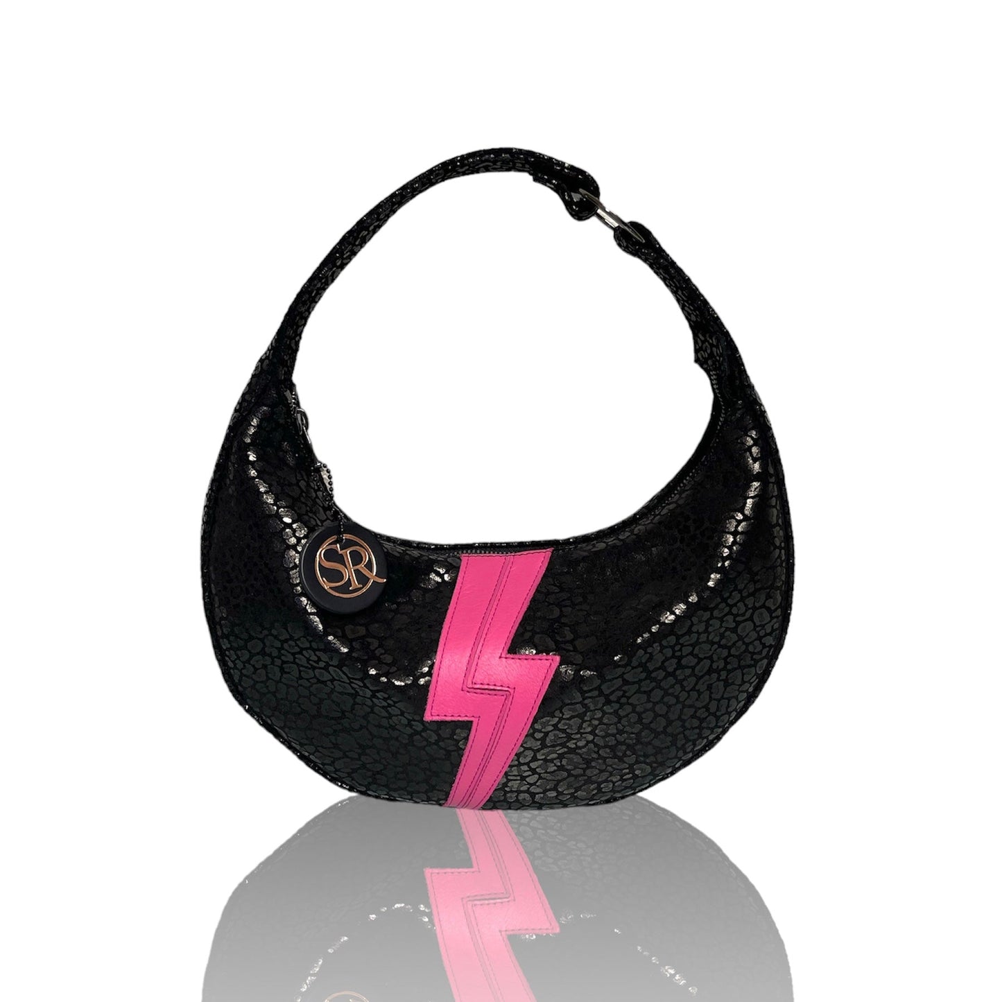 The “Queen” Collection Pink Bolt | Seam Reap - Luxury Handmade Leather Handbags, Purses & Totes