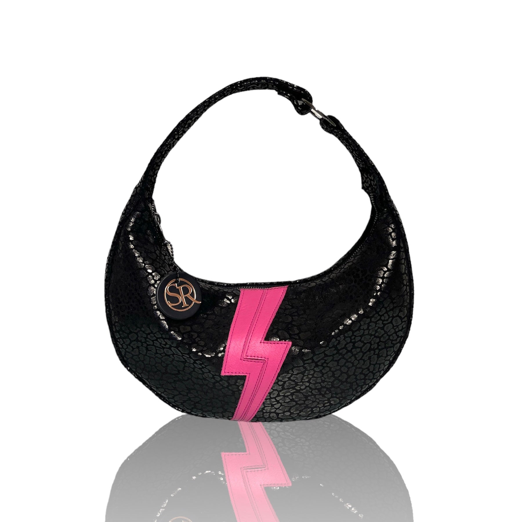 The “Queen” Collection Pink Bolt | Seam Reap - Luxury Handmade Leather Handbags, Purses & Totes