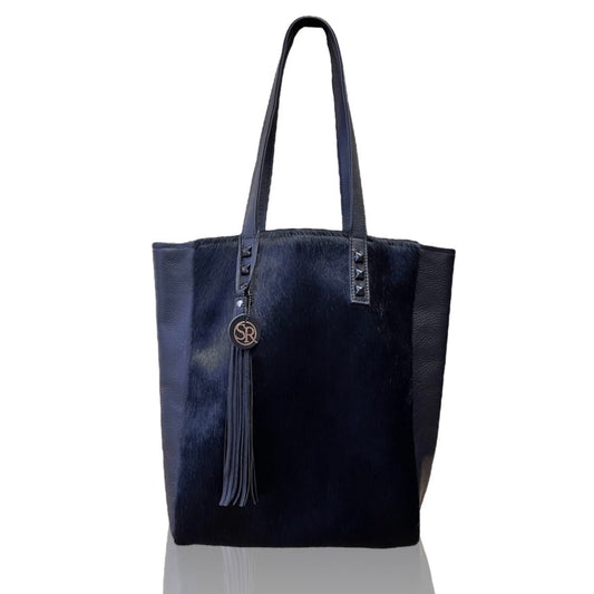 The "Siouxsie" Tote Black | Seam Reap - Luxury Handmade Leather Handbags, Purses & Totes